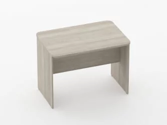 Стол для переговоров Глассй 1.16.10 Дуб сантана светлый / Glassy