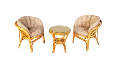 Комплект Багама дуэт, подушки светлые полные Бахама14 мед / Bahama14