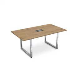 Стол переговорный ГЛОСС ЛИНЕ НСП-О.938 Теаквоод / GLOSS LINE Teakwood