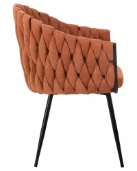 Стул обеденный ДОБРИН МАТИЛДЭ Оранжевая ткань ЛАР 275-27 / DOBRIN MATILDA LAR