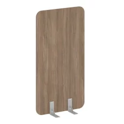 Перегородки на металлических опорах на фетровых подпятниках Р-лине ДП.Ф-80-150 Дуб Аризона / R-line DP.F-80-150