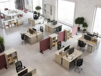 Стол письменный Нев Лине НЛН36310321 Дуб шамони светлый / New Line NLN36310321