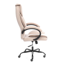 Кресло руководителя ОРЕОН металБЛ велюр, бежевый, 7 / OREON metalBL