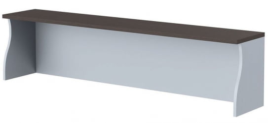 Надставка на стол ИМАГО НС-4 Венге магия Металлик / IMAGO