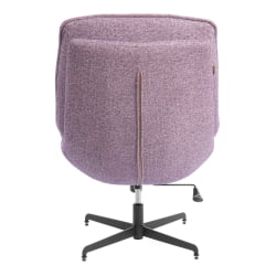 Кресло Космо велюр/букле, ВТ шапе воод росе / Cosmo VT shape wood rose