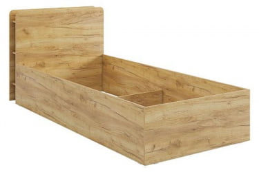 Кровать с основанием Юниор ЗО.СМУ-02 дуб крафт золотой / ZO.SMU-02