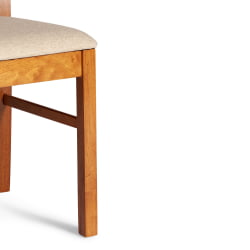 Стул Гермес/ Хермес дерево гевея, 43х49х94см, Еспрессо, ткань бежевая (С178-4) / Hermes Espresso, (S178-4)