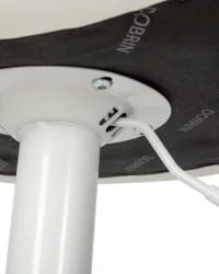 Барный стул ДОБРИН ТАИЛОР ВХИТЕ Белый ПУ / DOBRIN TAILOR WHITE PU