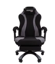 Кресло для геймеров CХАИРМАН ГАМЕ 35 Черный-св.серый / CHAIRMAN GAME