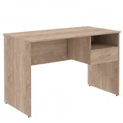 Стол письменный (С-1200) Р с правой подвесной тумбой Дуб Сонома Светлый / (S-1200) R