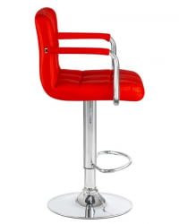 Стул барный ДОБРИН КРУГЕР АРМ (красный) 2 шт / DOBRIN KRUGER ARM