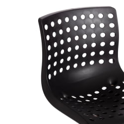 Офисное кресло СКАЛБЕРГ ОФФИCЕ (мод. C-084-Б) металл/пластик, 46 х 59 х 75-90 см, Блаcк (черный) / SKALBERG OFFICE (mod. C-084-B) Black