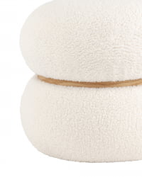 Пуф Полли С Тедди белый / S