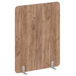 Перегородки на металлических опорах на фетровых подпятниках Р-лине ДП.Ф-140-180 Дуб Табак / R-line DP.F-140-180