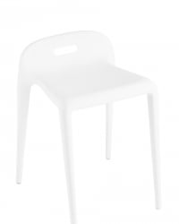 Табуретка Слеттен пластик Белый / Sletten