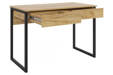 Стол Юниор СМУ-01 дуб крафт золотой/черный муар / SMU-01