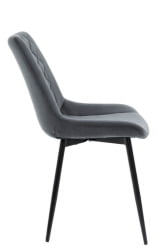 Обеденный стул Еверпроф Ралпх Ткань Темно-серый / Everprof Ralph