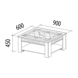 Стол в гостиную Агат 30.10 Сосна Астрид Ваниль