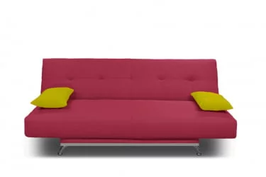 Диван с металлическими ножками МАНГО 2 (3 категория) НеоБерри_НеоЭппл / MANGO