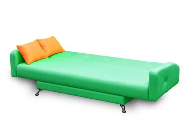 Диван МАНГО 3 (2 категория) Зеленый Оранжевый / MANGO