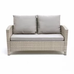 Комплект плетеной мебели Т51А/С58Б-В85 Латте / T51A/S58B-W85 Latte