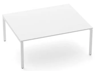 Стол для переговоров Дека П-обр.каркас 71.145.18 Белый / Deka