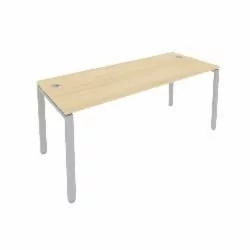 Стол письменный МЕТАЛ СЙСТЕМ Б.СП-5 Акация/Серый / METAL SYSTEM