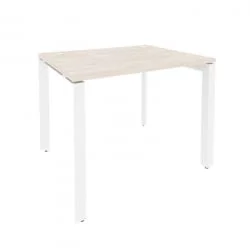 Стол рабочий на П-образном м/к ОНИКС О.МП-СП-1.8 Денвер Светлый/Белый / ONIX O.MP-SP-1.8