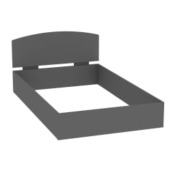 Кровать Алиса(Л6)1247х798х2063(Графит) / Алиса(L6)1247х798х2063(Графит)
