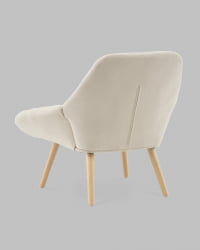 Кресло Олби Страйпс белый