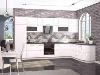 Шкаф кухонный (с системой плавного закрывания) Бьянка 102.99