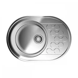 Мойка Омоикири Касумигаура 65-Ин Универсальная/Нерж.Сталь / Omoikiri Kasumigaura 65-In