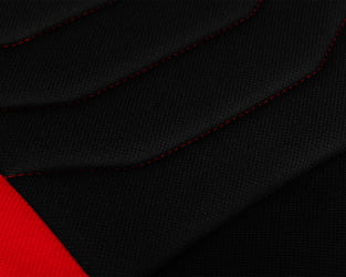 Геймерское кресло ДОБРИН РИCК (черно-красный) / DOBRIN RICK