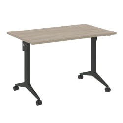 Стол складной мобильный КС-Пулл КС.М-2.7 Дуб Аттик/Антрацит / X-Pull X.M-2.7