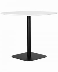 Дизайнерский стол ДОБРИН ОТИС (белая столешница, черное основание) / DOBRIN OTIS