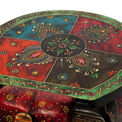 Столик Сеcрет Де Маисон СЛОН ( мод. ЕТ-001) дерево, 44х44х44см, этническая роспись / Secret De Maison SLON mod. ET-001)