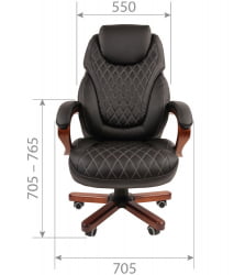 Кресло руководителя CХАИРМАН 406 Н (Н) Черный / CHAIRMAN (N)