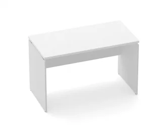 Стол прямой Дека ЛДСП каркас 75.06.12 Белый / Deka
