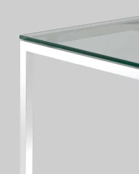 Журнальный стол ТАУН 40кс40 Серебро / 40x40