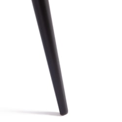 Стул АБРУЗЗО ( мод. 8060 ) металл/вельвет, 52 х 63 х 85 см, коралловый (ХЛР 44)/черный / ABRUZZO mod. (HLR