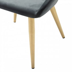 Стул Кент Диаг грей/нат.дуб / Kent Diag grey/нат.дуб