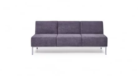 Диван Компакт 3х местный Глазго 47 Темно-темно синий / Glazgo