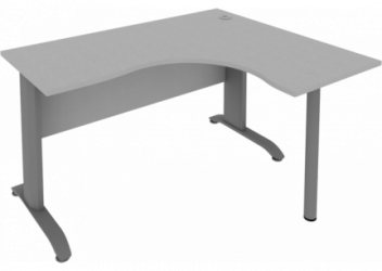 Стол криволинейный правый Рива ПЛ.СА-3 Пр Серый / Riva