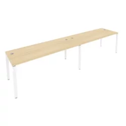 Рабочая станция на 2 раб.места Метал Сйстем Б.СМ-2.5 Акация/Белый / Metal System
