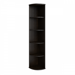 Стеллаж высокий угловой Рива А.УС-1 Венге Цаво / Riva