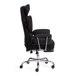 Кресло Комфй CР кож/зам, черный / Comfy CR