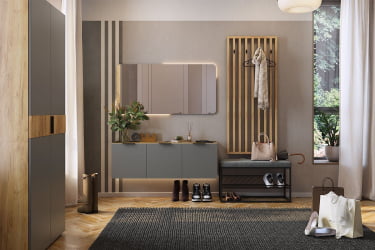 Вешалка Бери МПР-022 Дуб крафт золотой / MPR-022