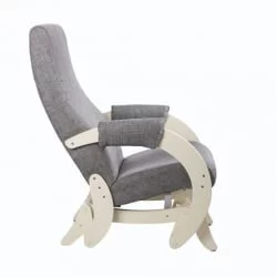 Кресло-качалка Модель 68 М (Сливочный/Вегас Лите Блаcк) / (Сливочный/Vegas Lite Black)