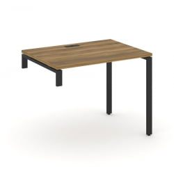 Стол надставка на опорную тумбу CОНCЕПТ CН.ОСН-001 Сандал Янтарный Черный / CONCEPT CN.OSN-001