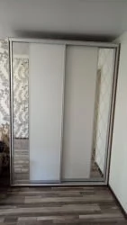 Шкаф-купе 2-х дверный Акцент-Вера КР 1600х600  Ясень шимо светлый